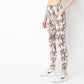Printed Full Length Slim Fit High Rise Trackpants