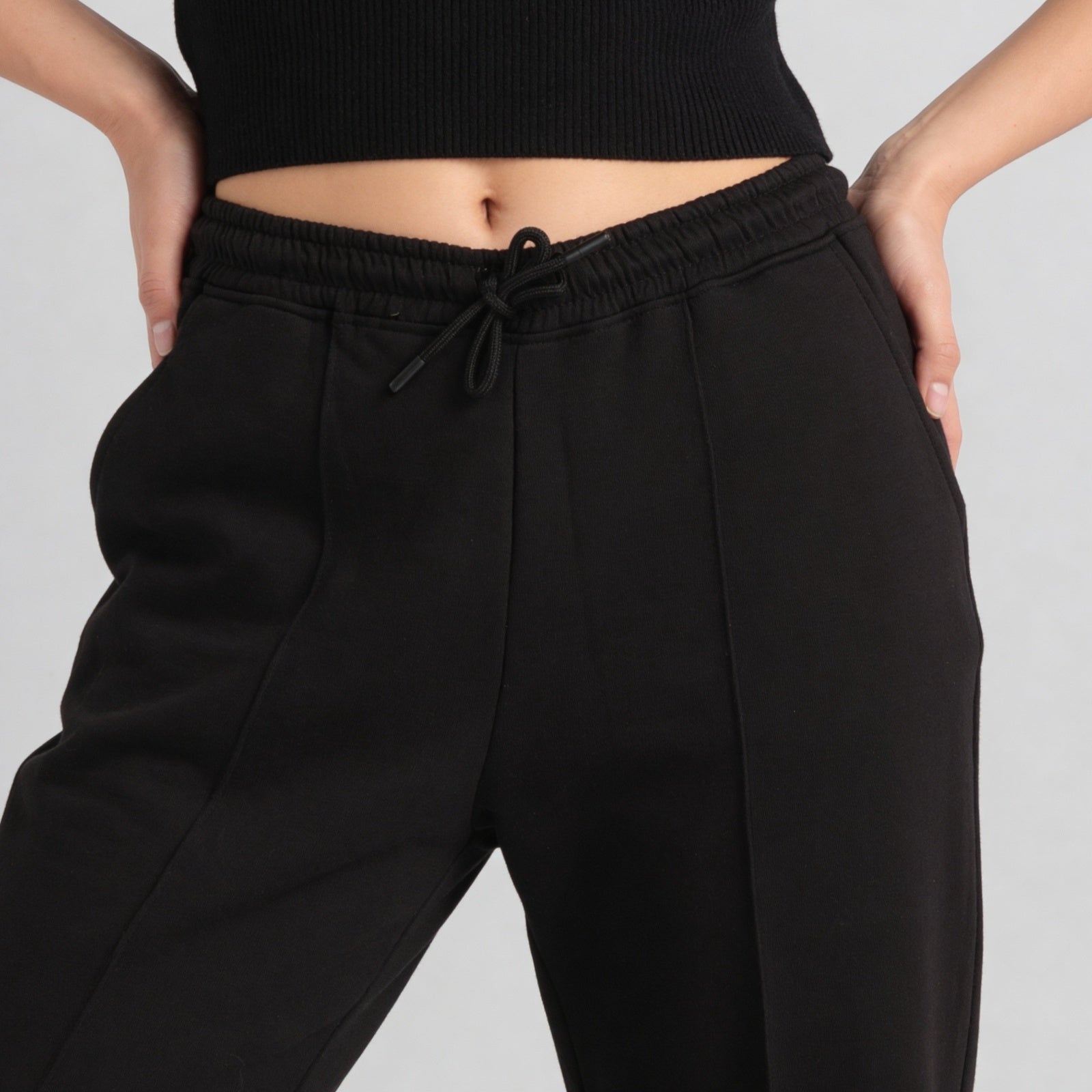 Ankle Length High Rise Trackpants