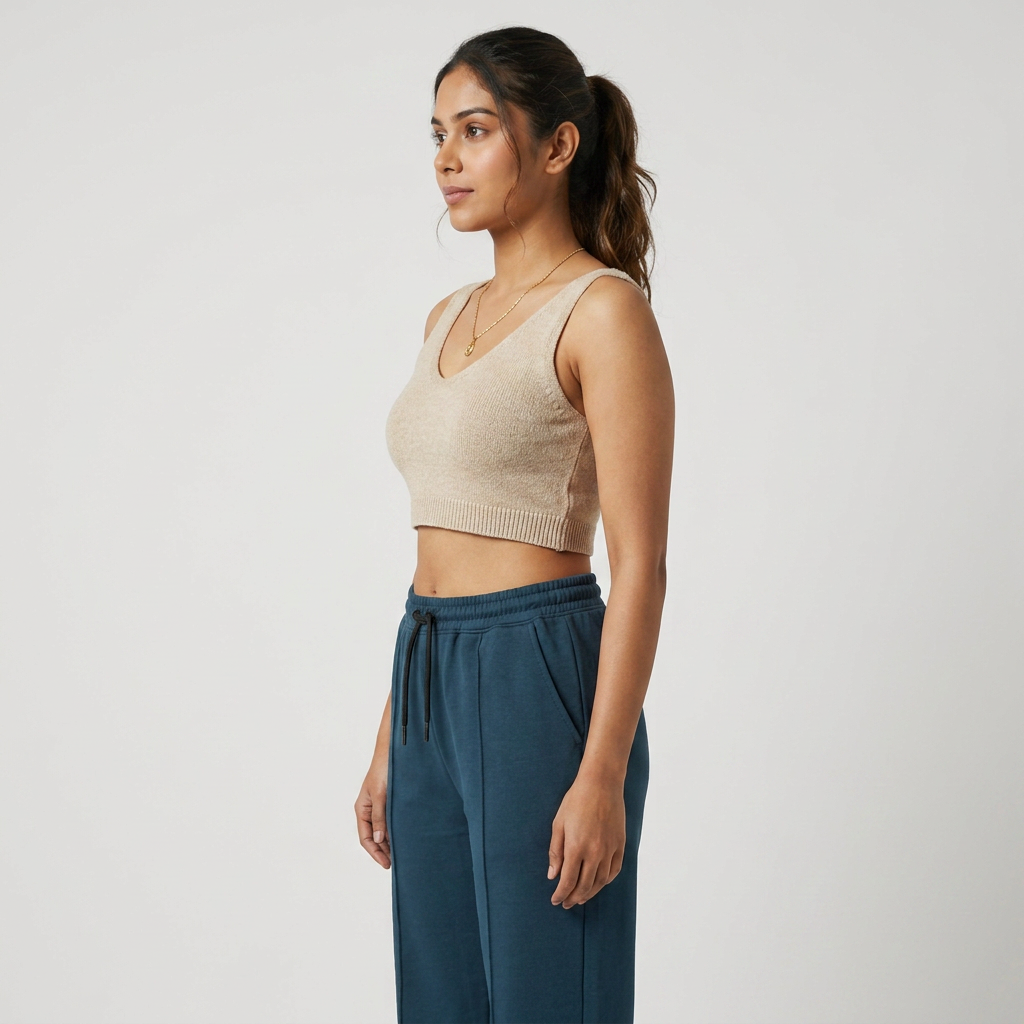 Ankle Length High Rise Trackpants
