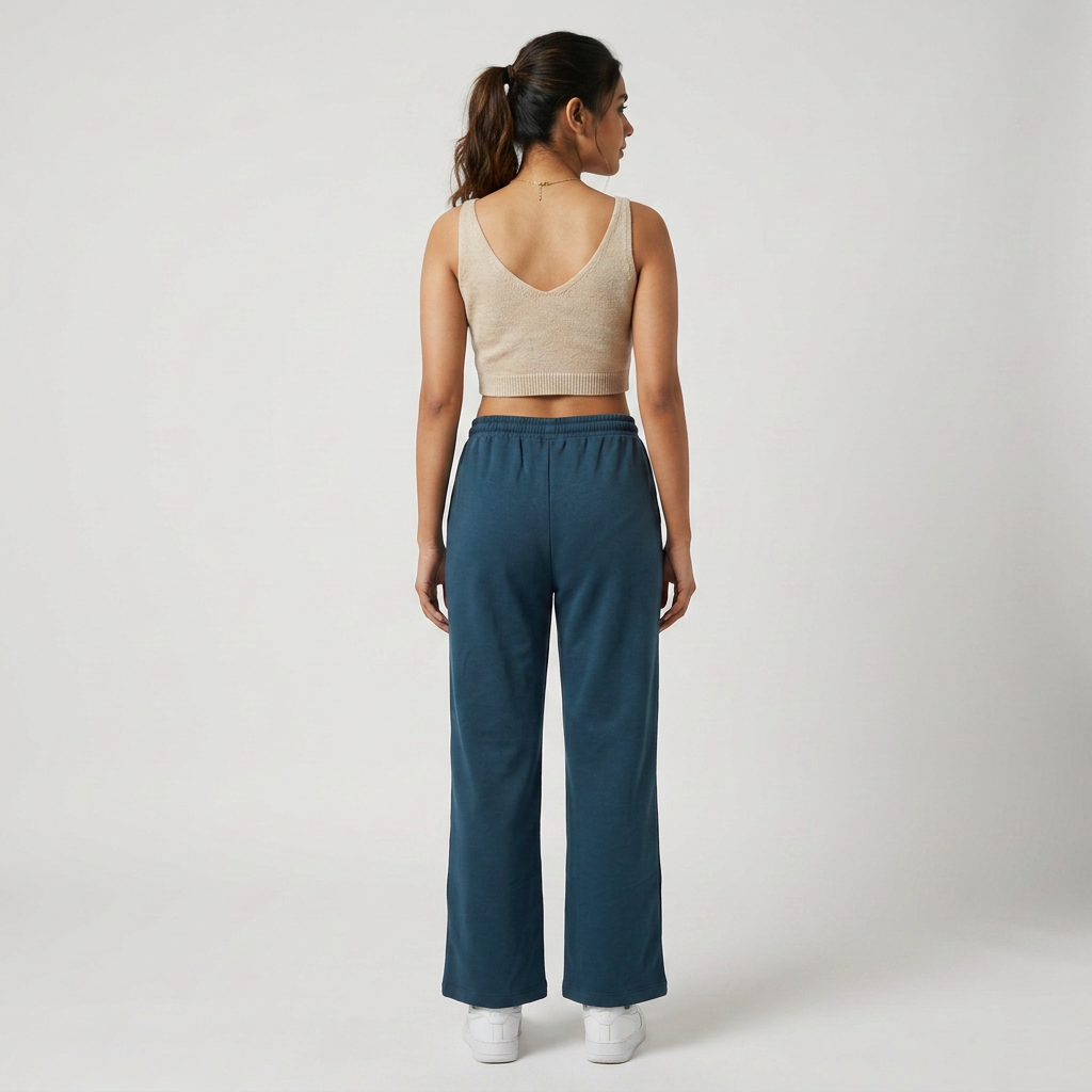 Ankle Length High Rise Trackpants