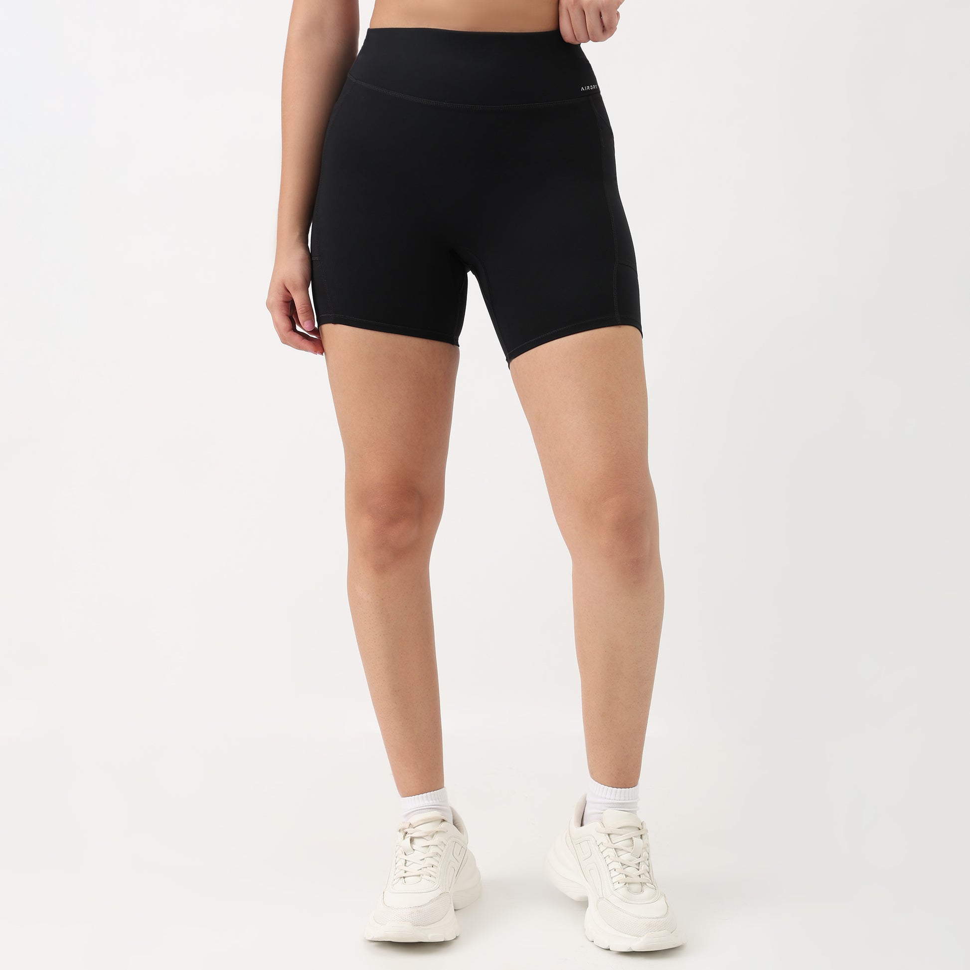 Airdry Slim Fit High Rise Active Shorts