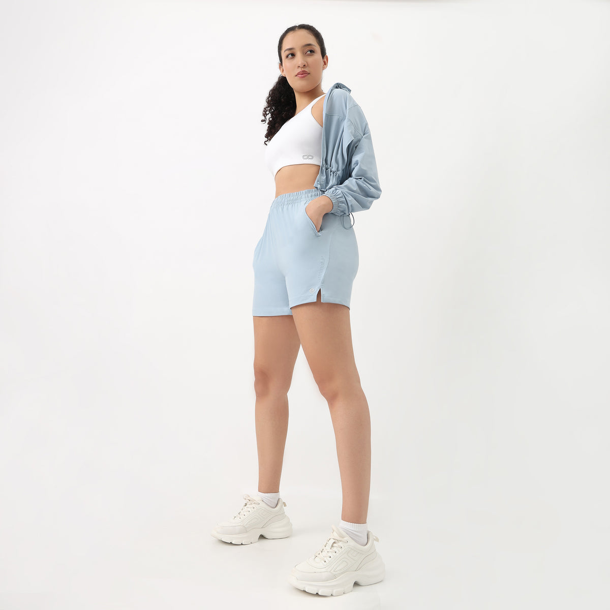 Airdry Mid Rise Active Shorts