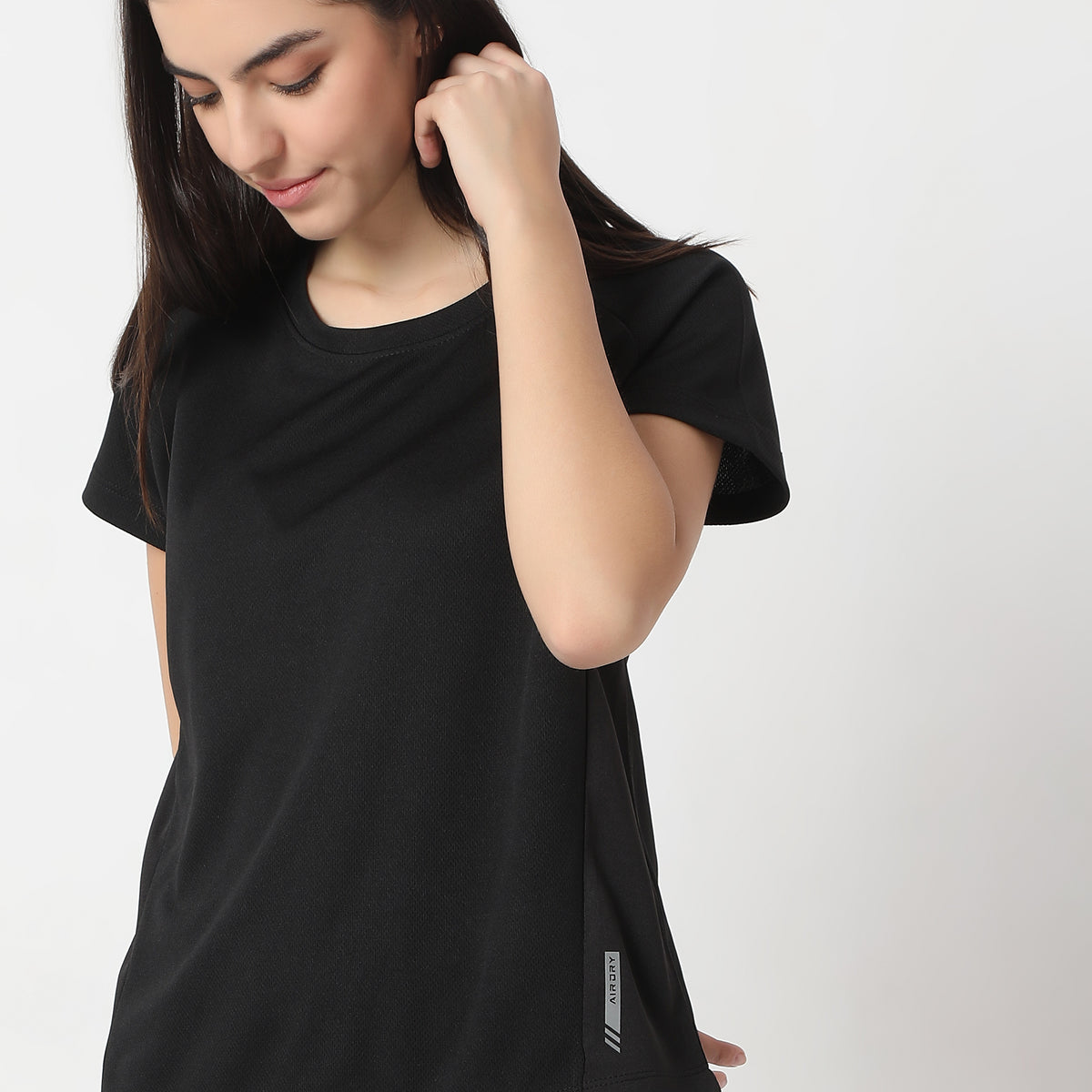 Regular Fit Solid T-Shirt