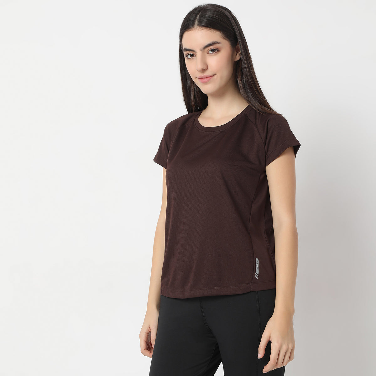 Regular Fit Solid T-Shirt