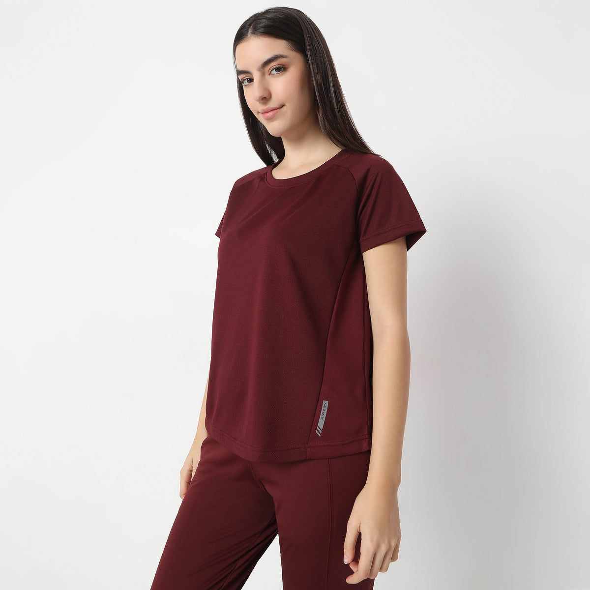 Regular Fit Solid T-Shirt