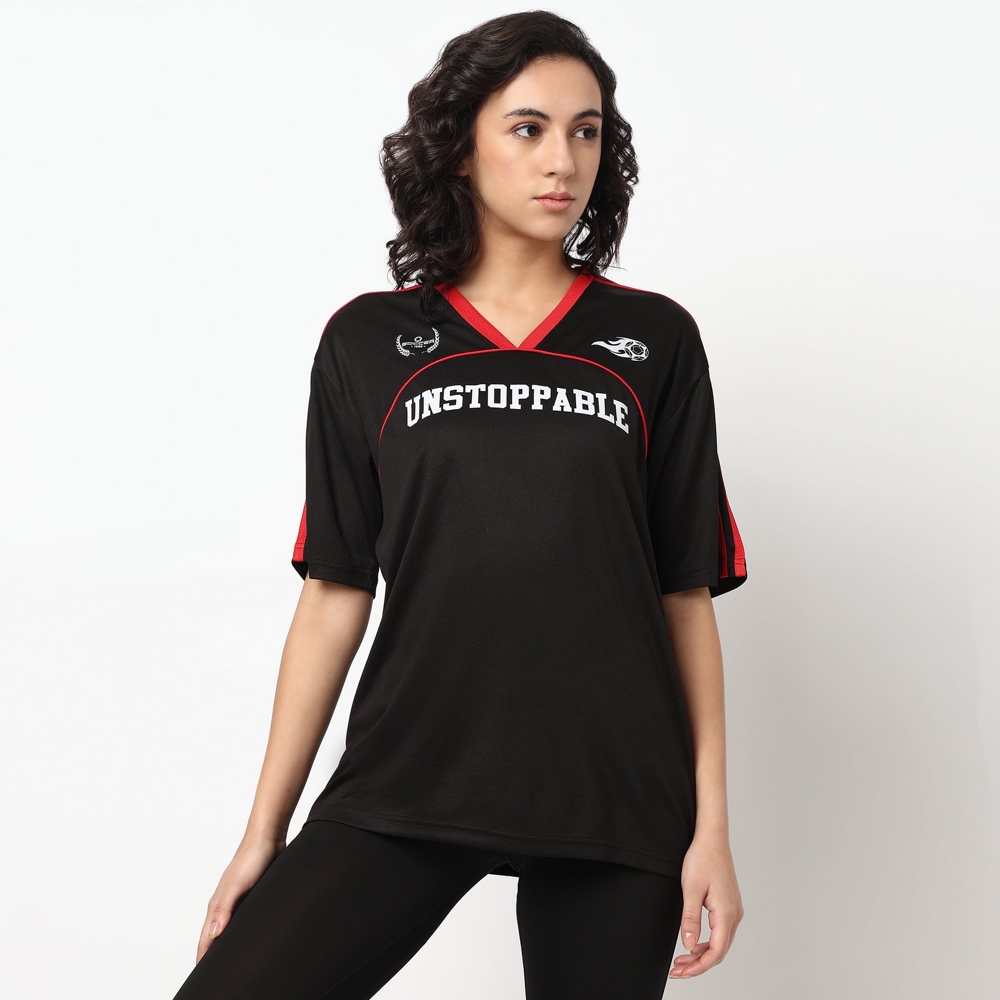 Buy Women Oversize Graphic Short Sleeve T-Shirt  - Style Union