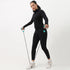 Airdry High Neck Jacket with Front Zipper Opening