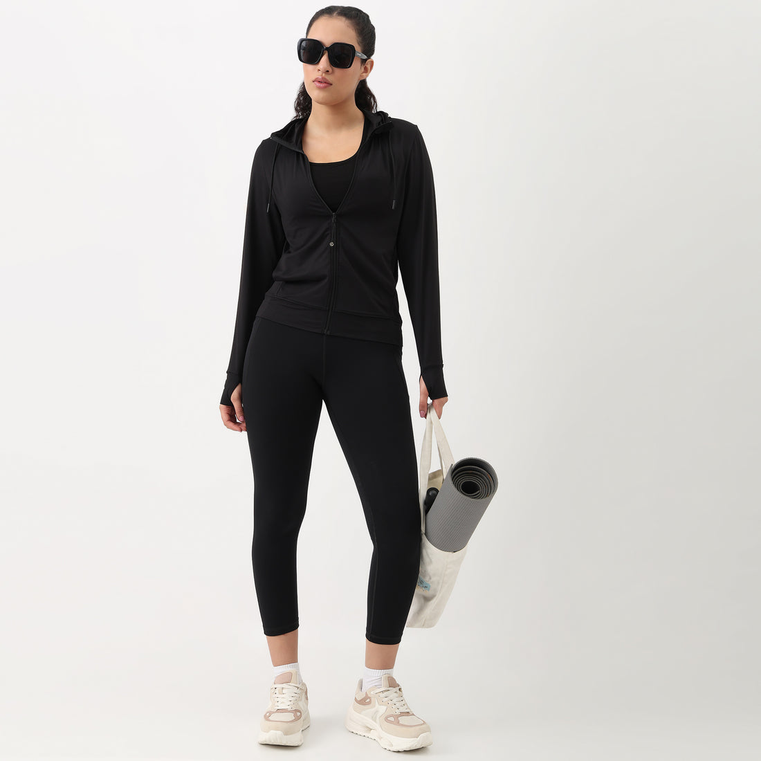 Airdry Solid Hoodie Jacket