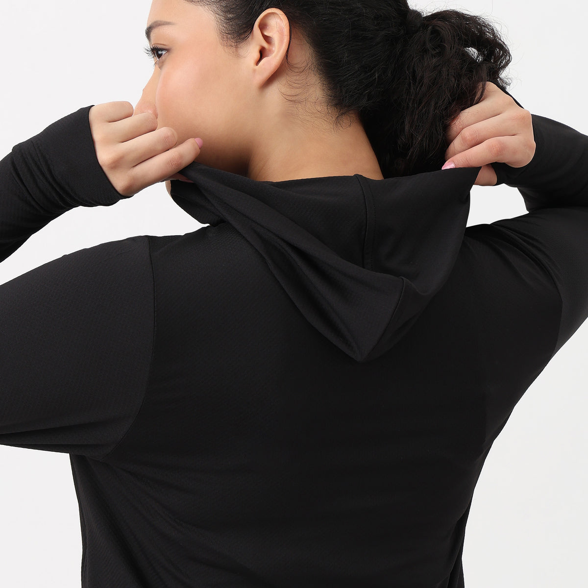 Airdry Solid Hoodie Jacket