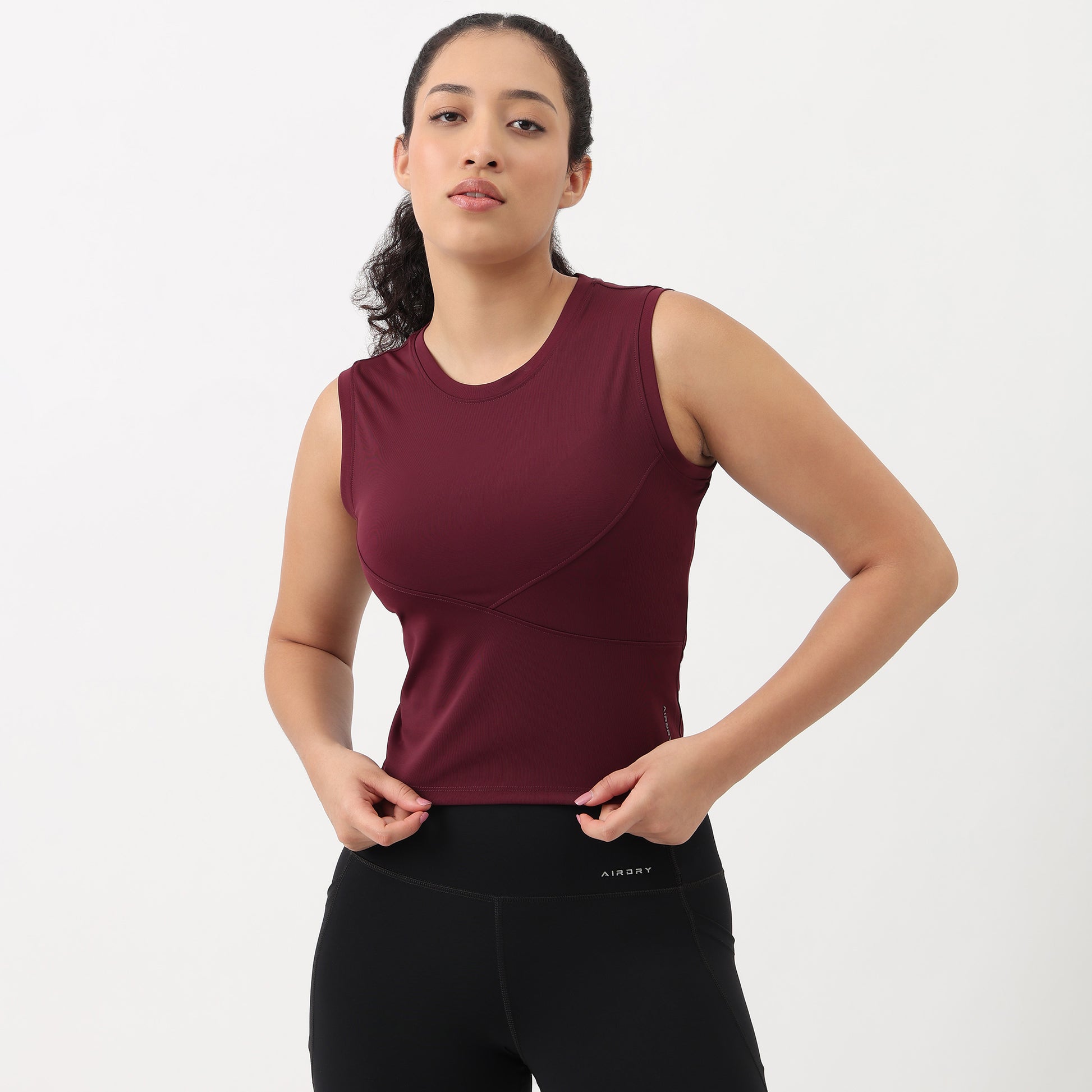 Airdry - Dryfit Tank - Slim Fit Solid Performance Tee