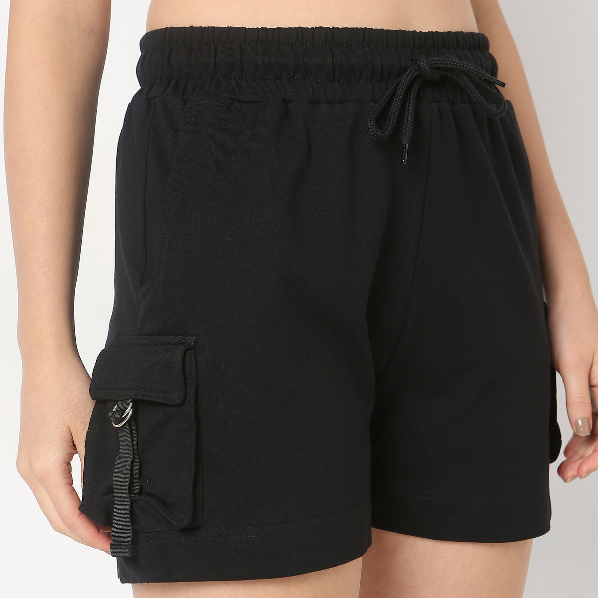 Mid Rise Shorts