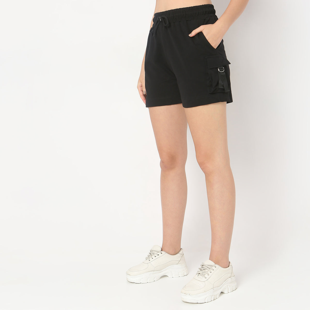 Mid Rise Shorts