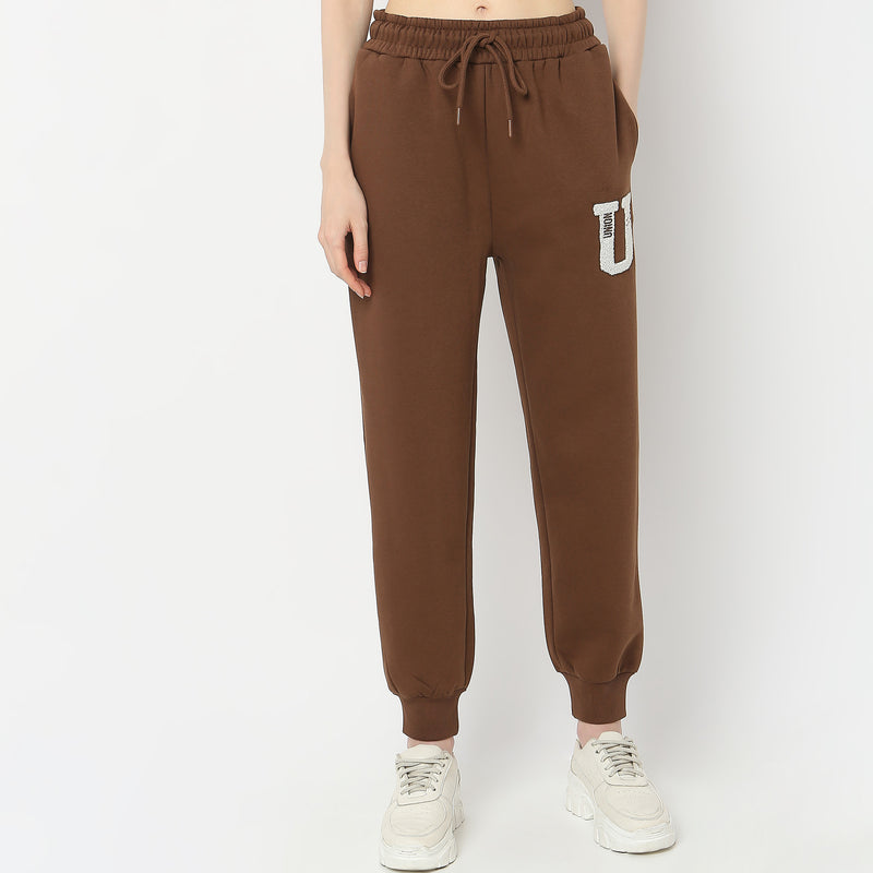 Relaxed Fit High Rise Joggers