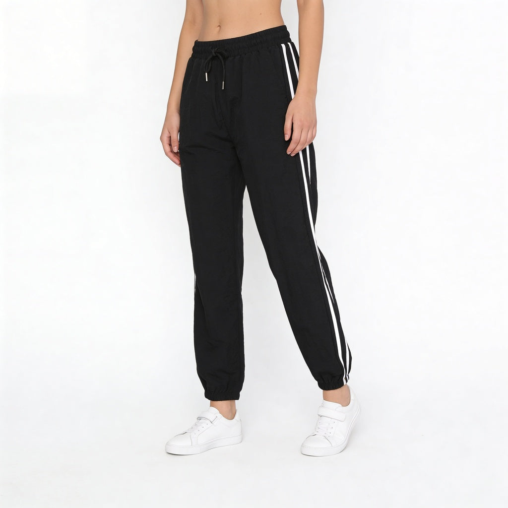 High Rise Solid Joggers
