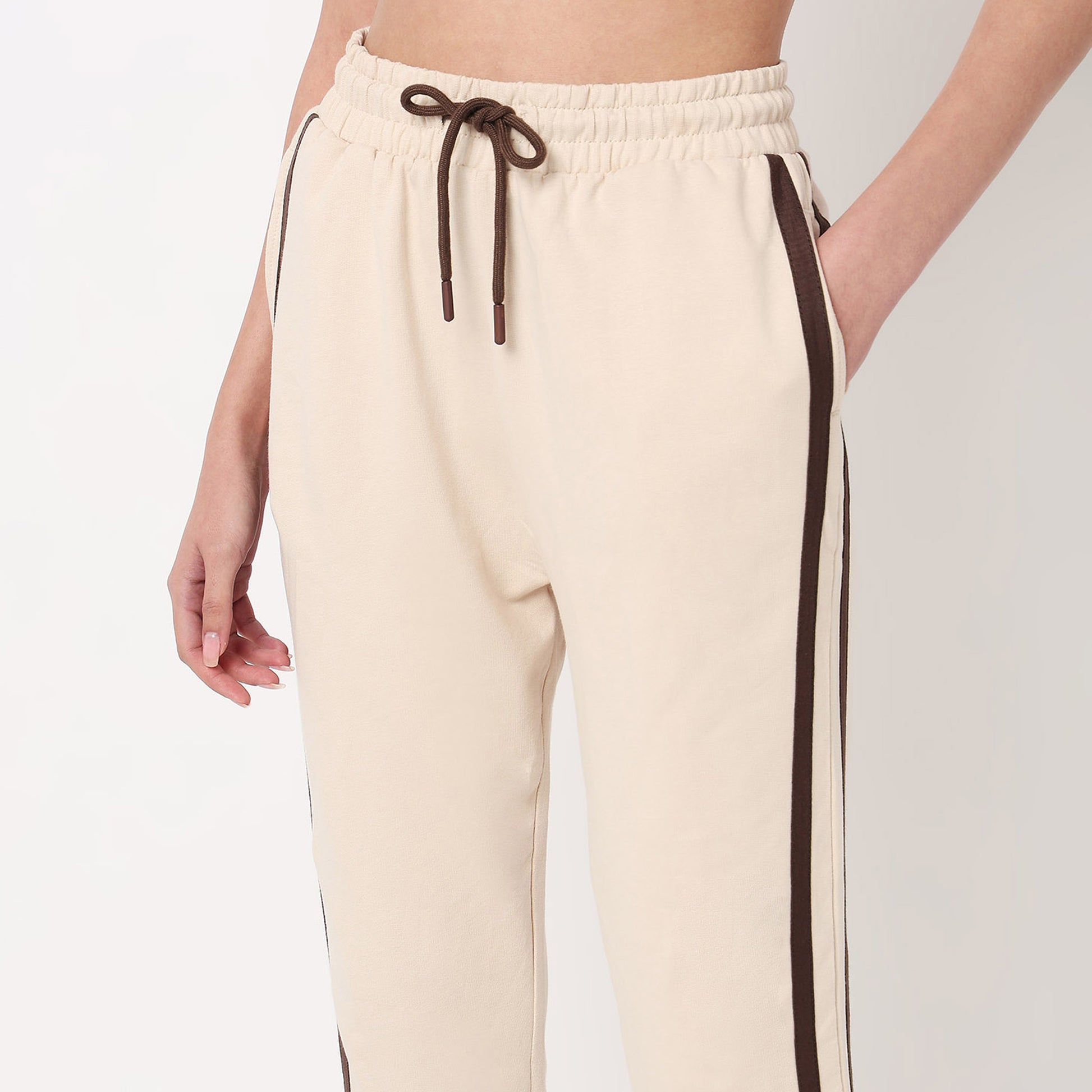 Cotton High Rise Joggers