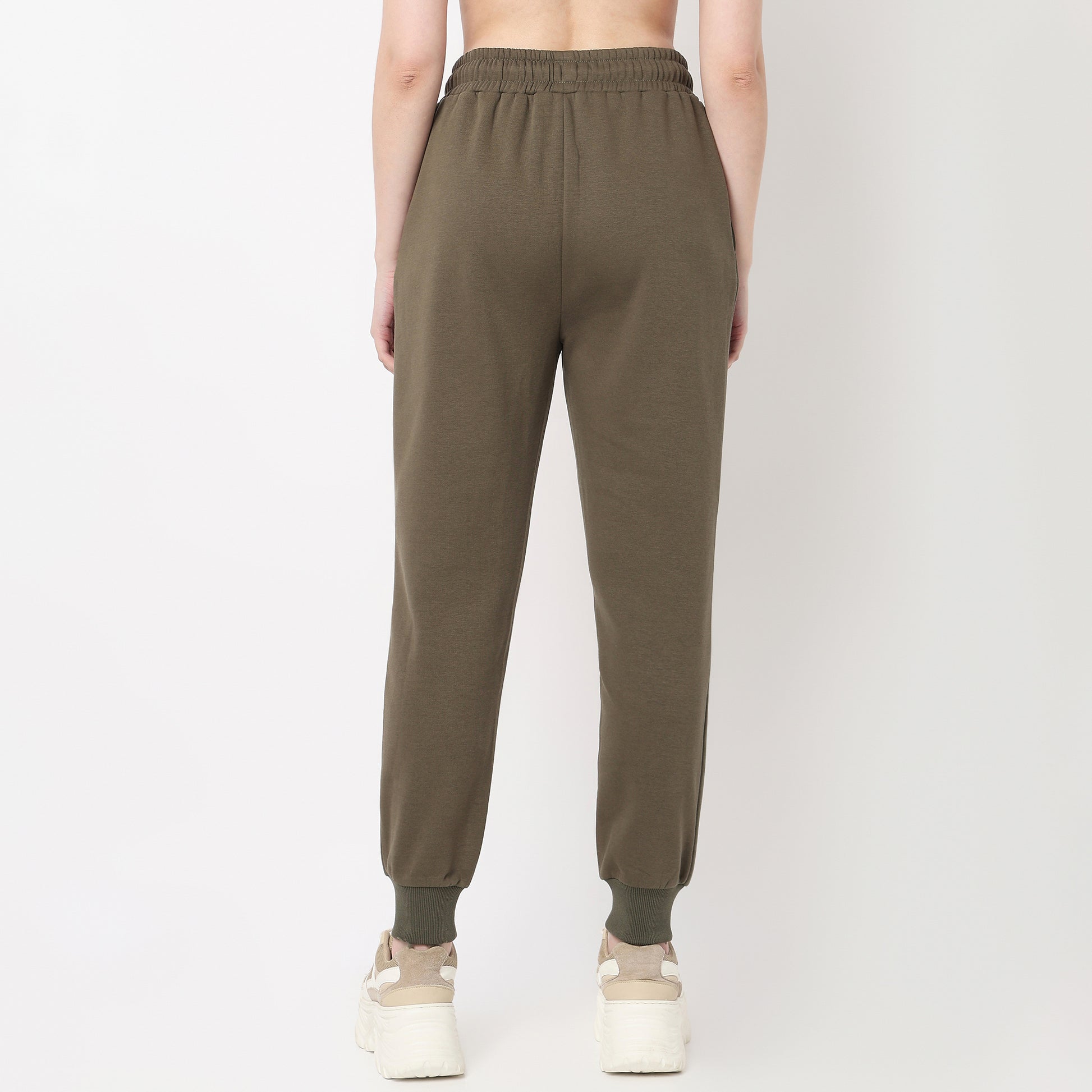 Relaxed Fit High Rise Jogger