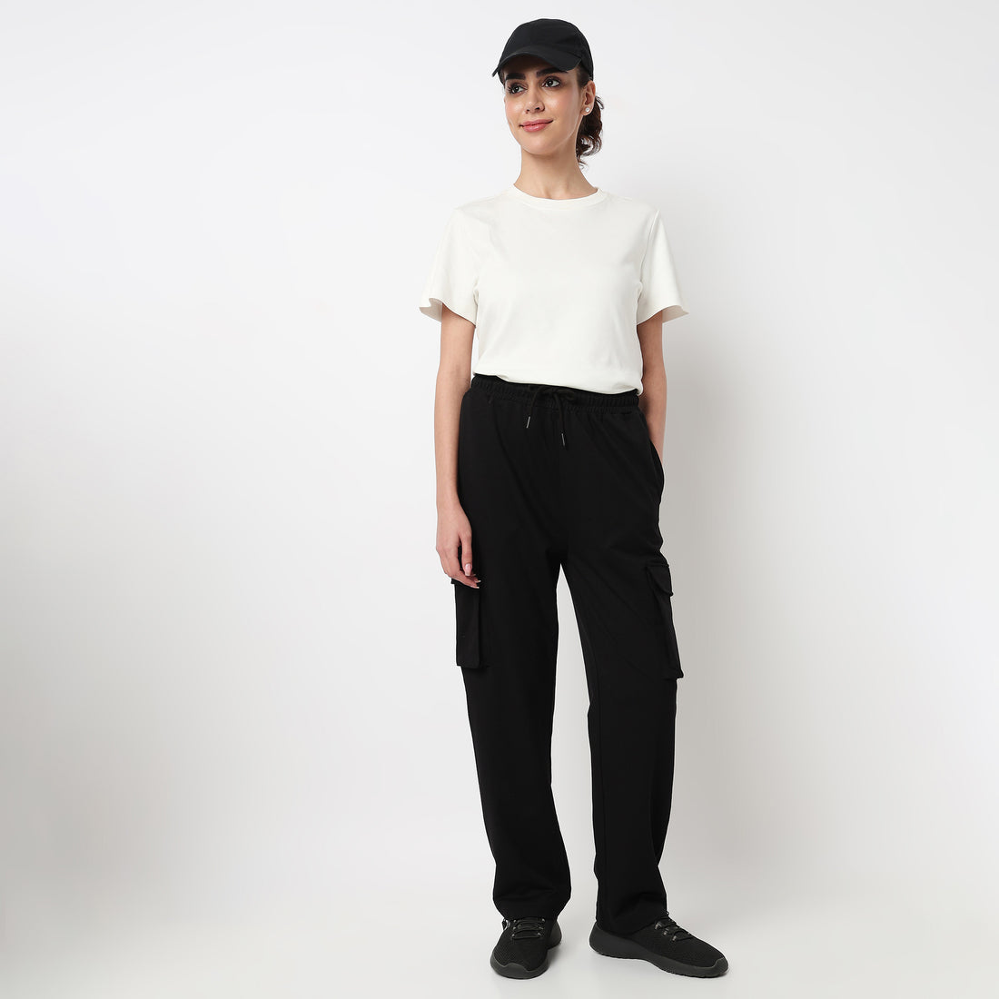 High Rise Jogger With Pocket