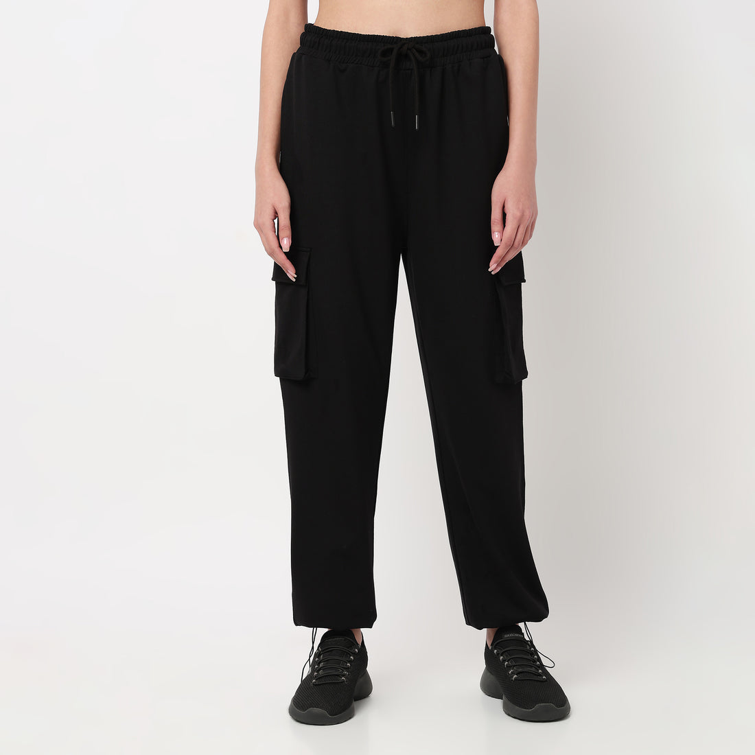 High Rise Jogger With Pocket