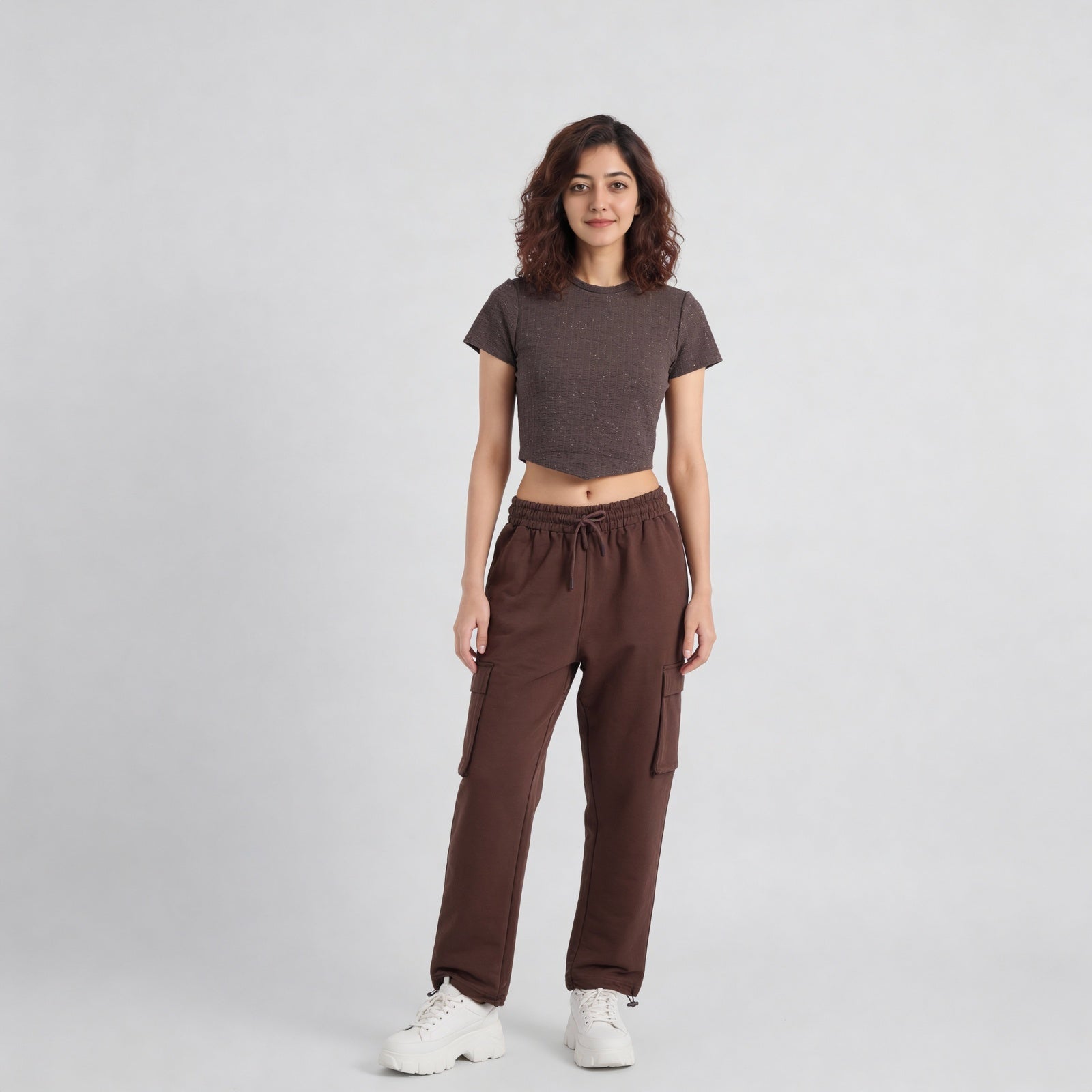 High Rise Jogger With Pocket