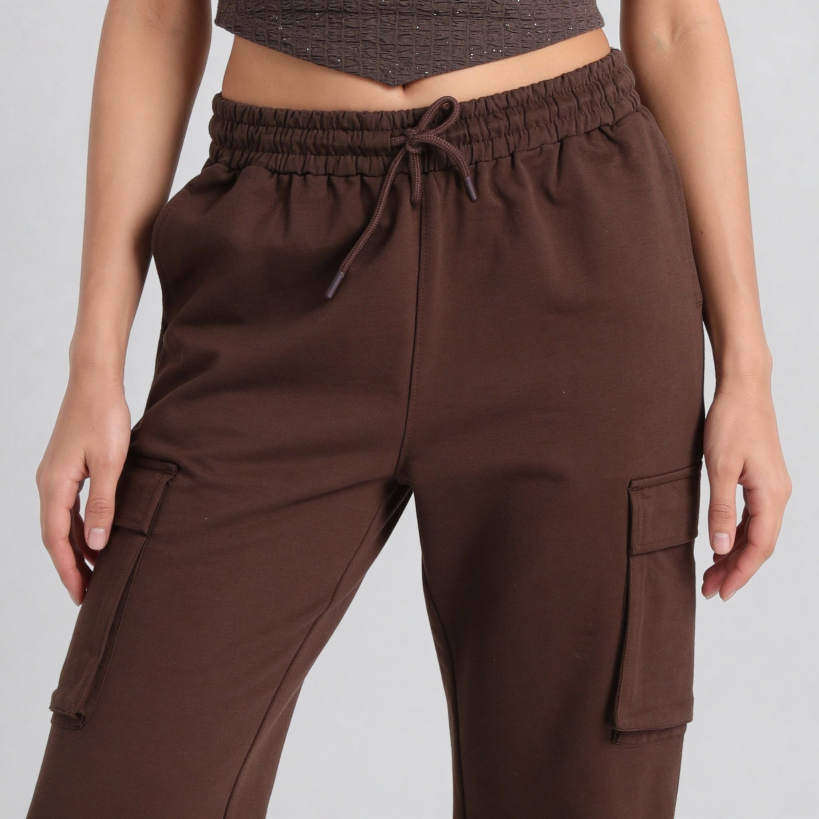 High Rise Jogger With Pocket