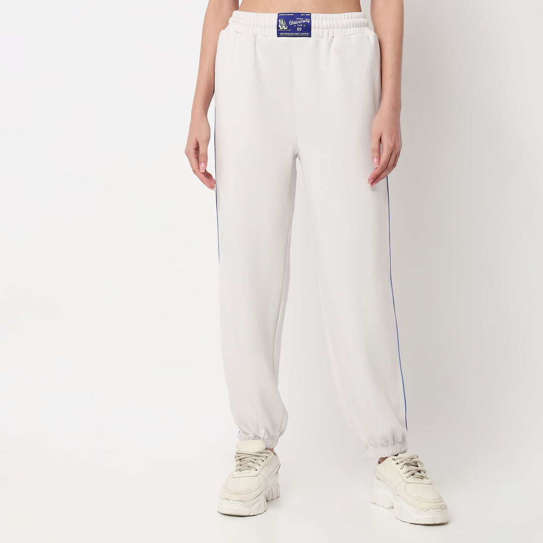 Relaxed Fit High Rise Joggers