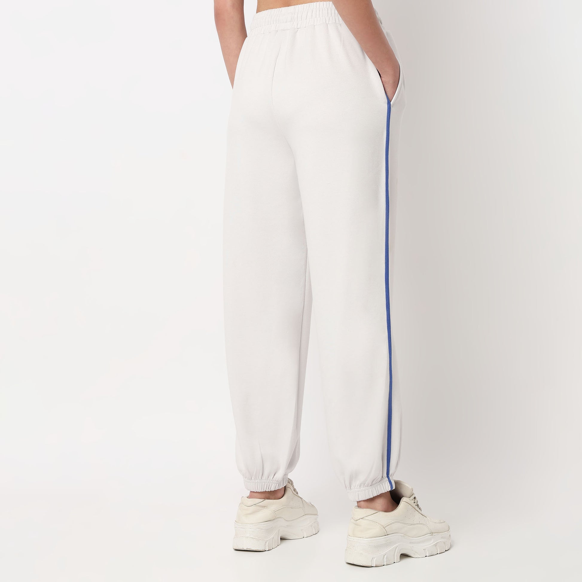 Relaxed Fit High Rise Joggers