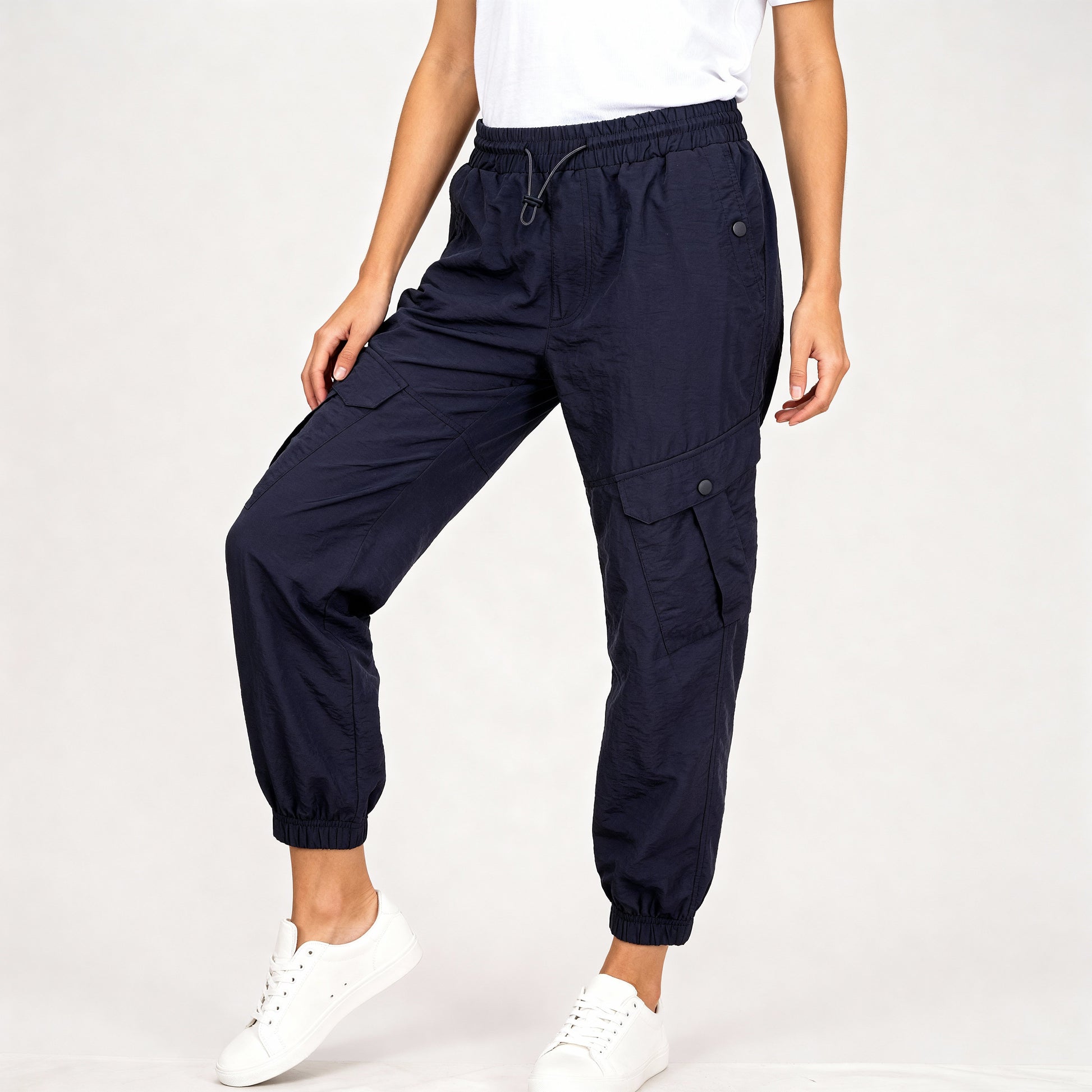 High Rise Tech Jogger With Functional Pockets