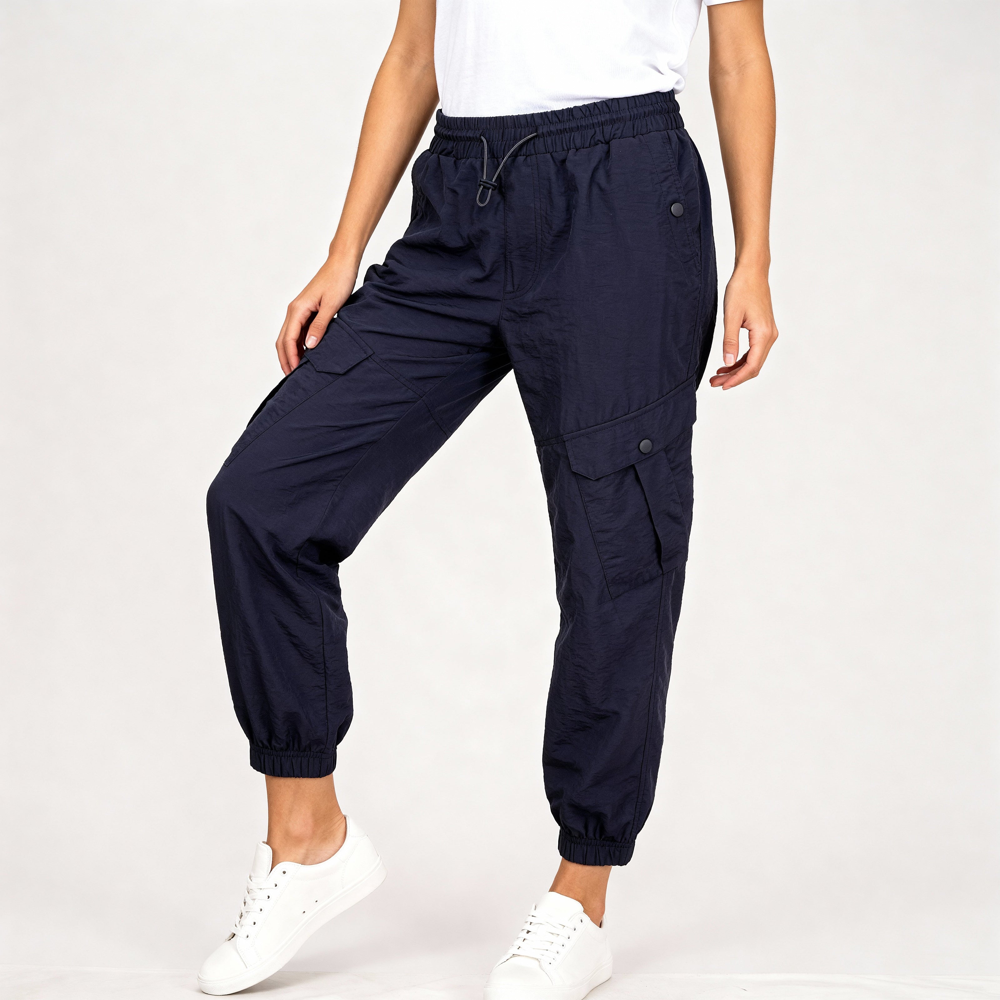 High Rise Tech Jogger With Functional Pockets