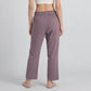 High Rise Solid Trackpants