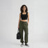 Cotton High Rise Graphic Joggers