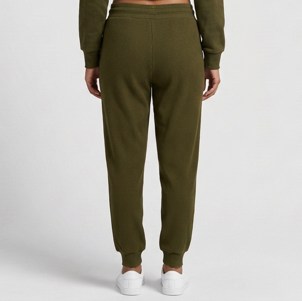 Solid Mid Rise Trackpant