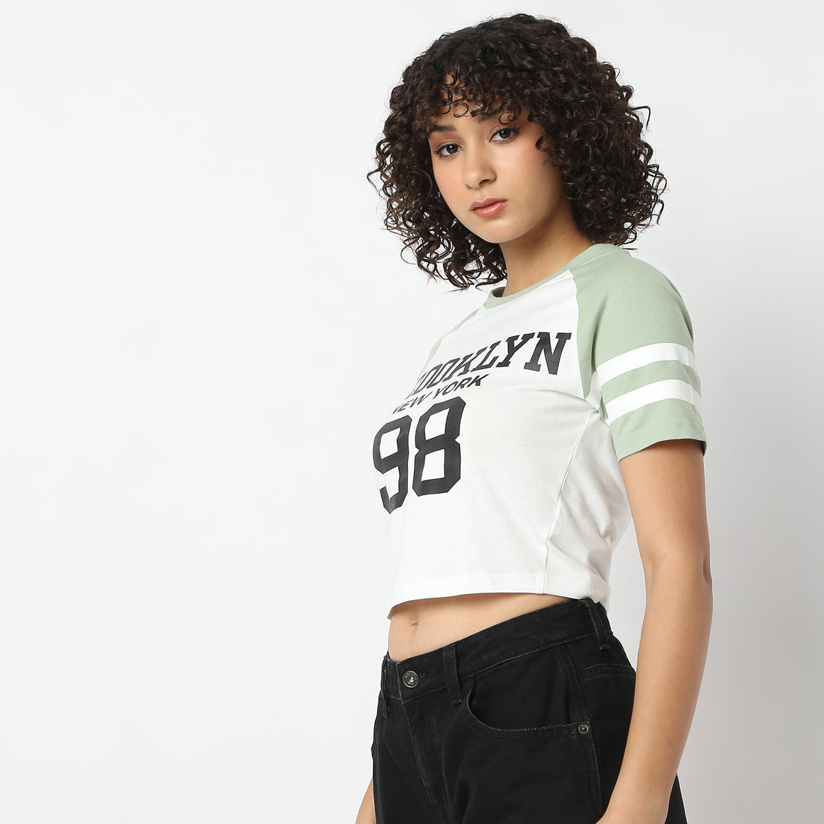 Boxy Fit Printed T-Shirt