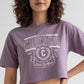 Cotton Graphic Crew Neck Boxy T-Shirt