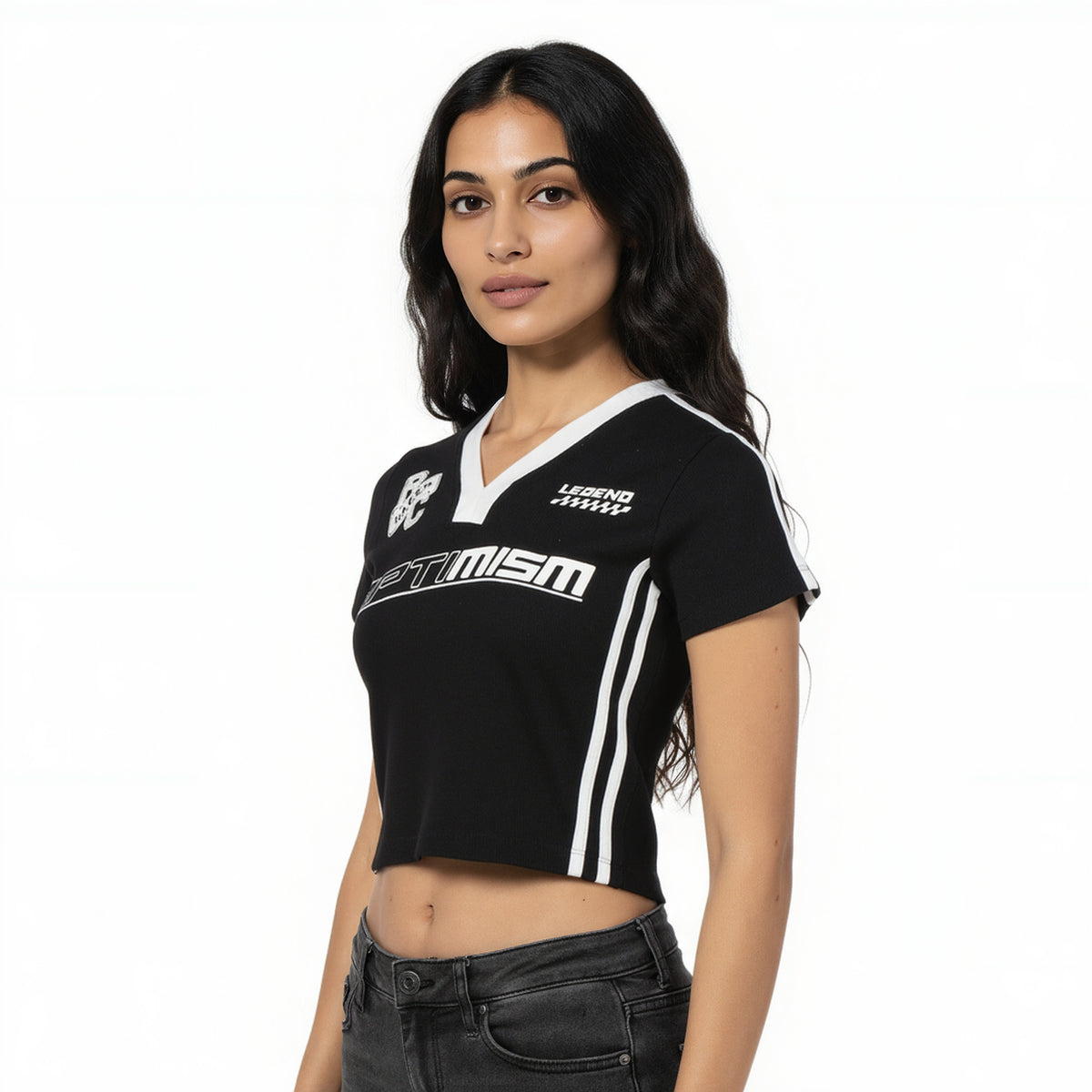 V-Neck Graphic T-Shirt