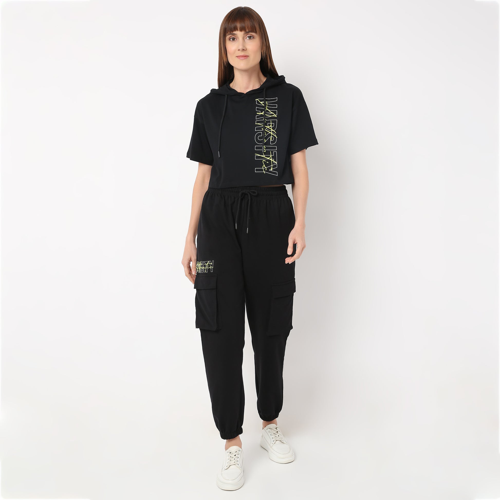 Regular Fit Graphic Hoodie T-Shirt