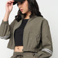 Solid Athleisure Jacket