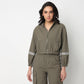 Solid Athleisure Jacket