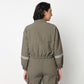 Solid Athleisure Jacket
