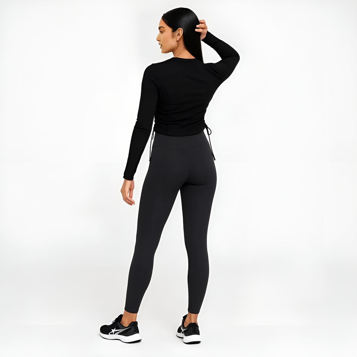 Buy Slim Fit Jacket With Corset Panels and Side Ruching - Style Union