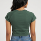 Graphic Slim Fit Crop T-Shirt