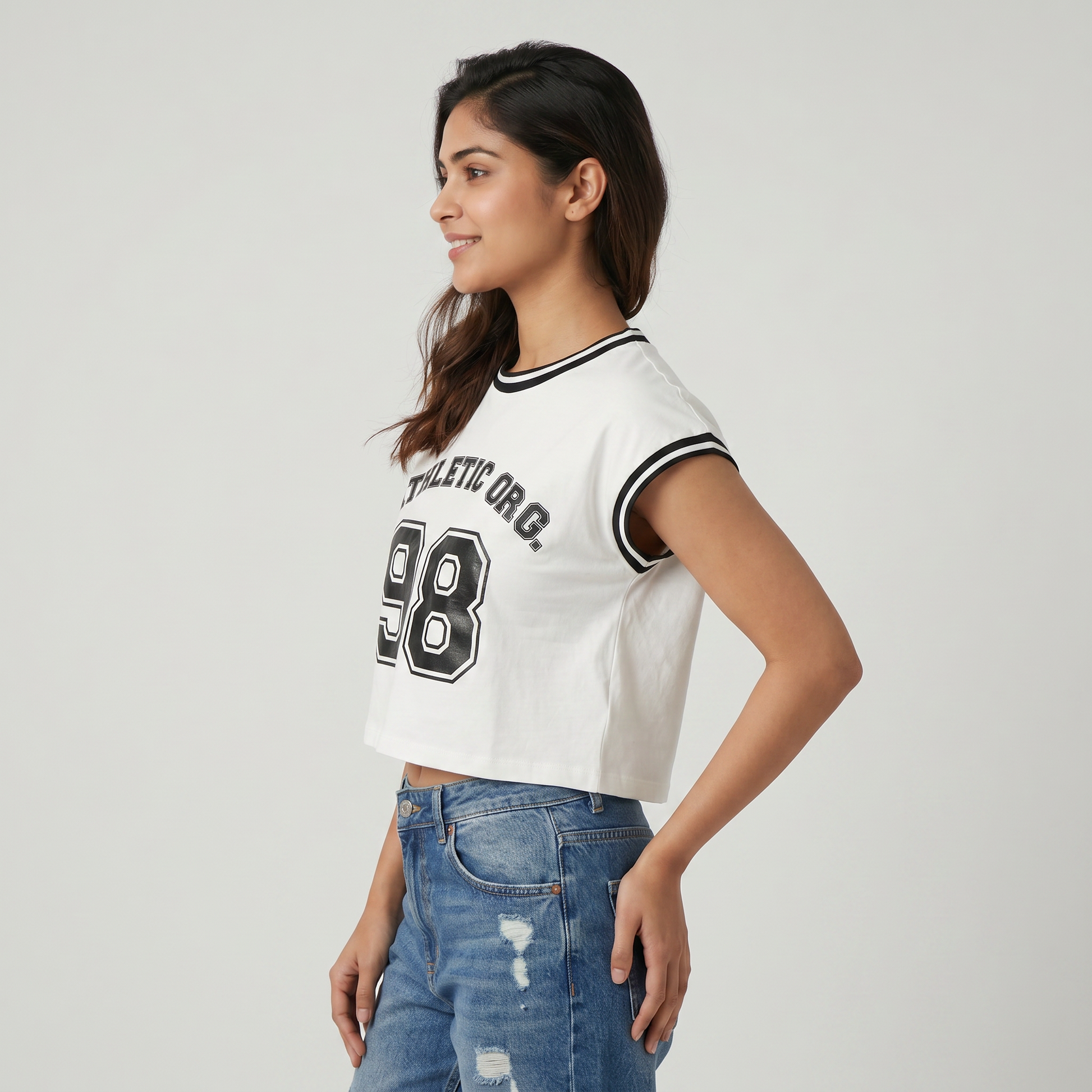 Cotton Graphic Boxy T-Shirt