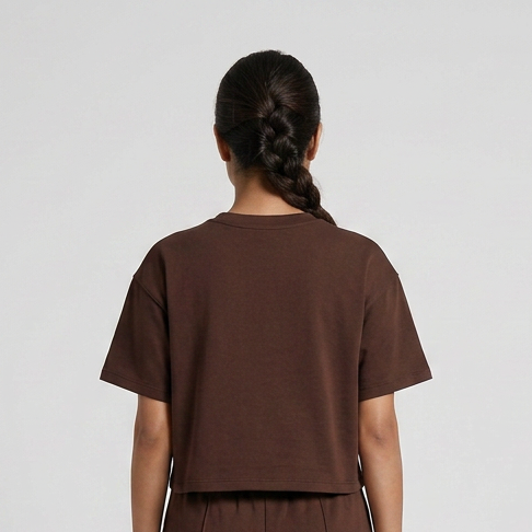 Boxy Fit Cropped T-Shirt