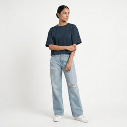 Boxy Fit Cropped T-Shirt
