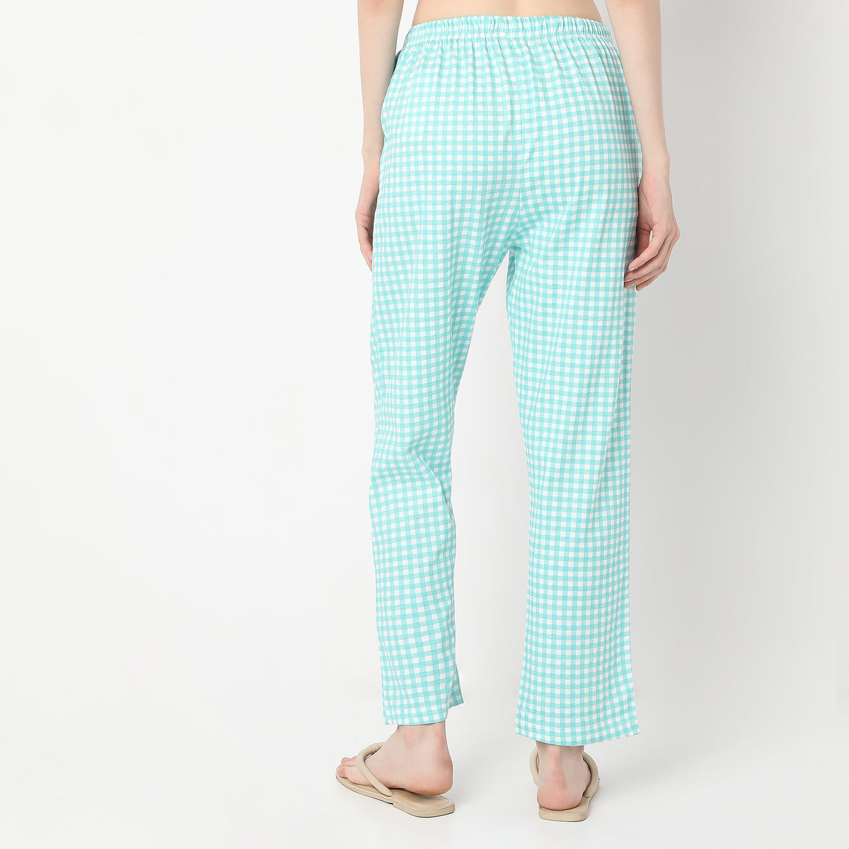 Checkered Ankle Length Core Pyjamas