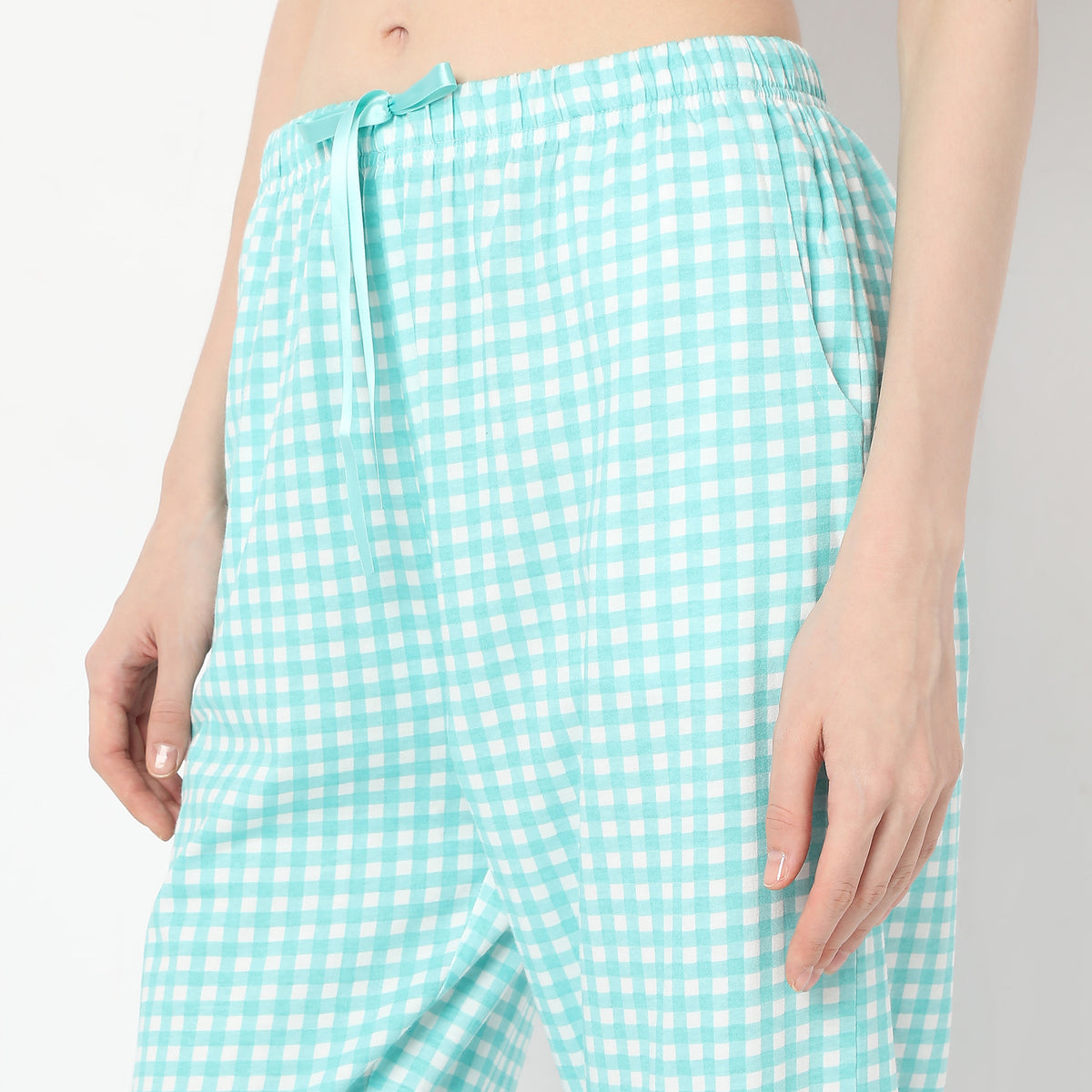 Checkered Ankle Length Core Pyjamas