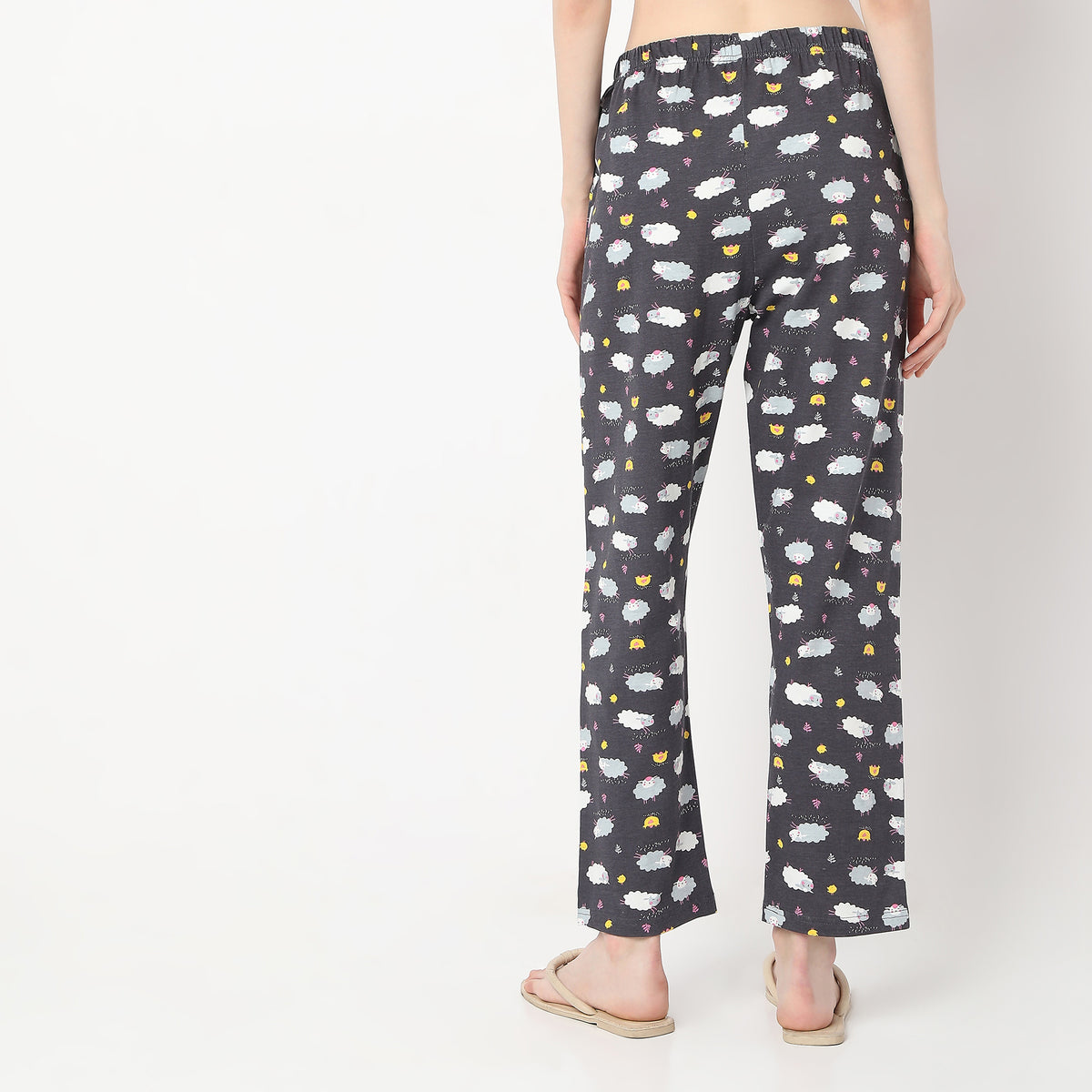 Animal Print Ankle Length Core Pyjamas