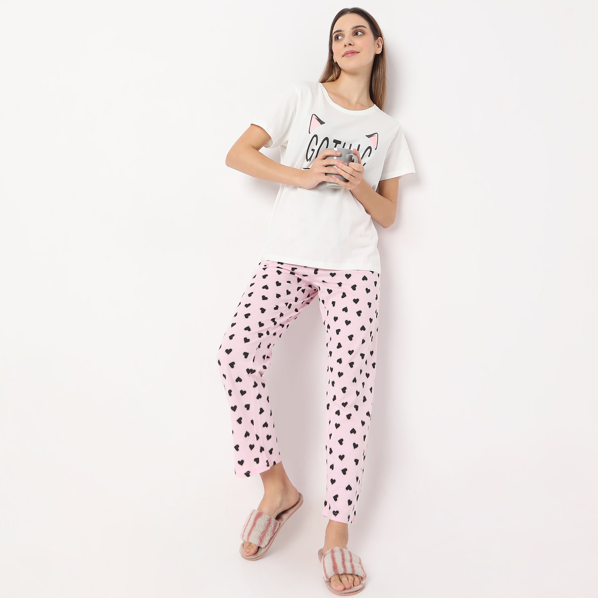 Full Length Floral Core Pyjamas