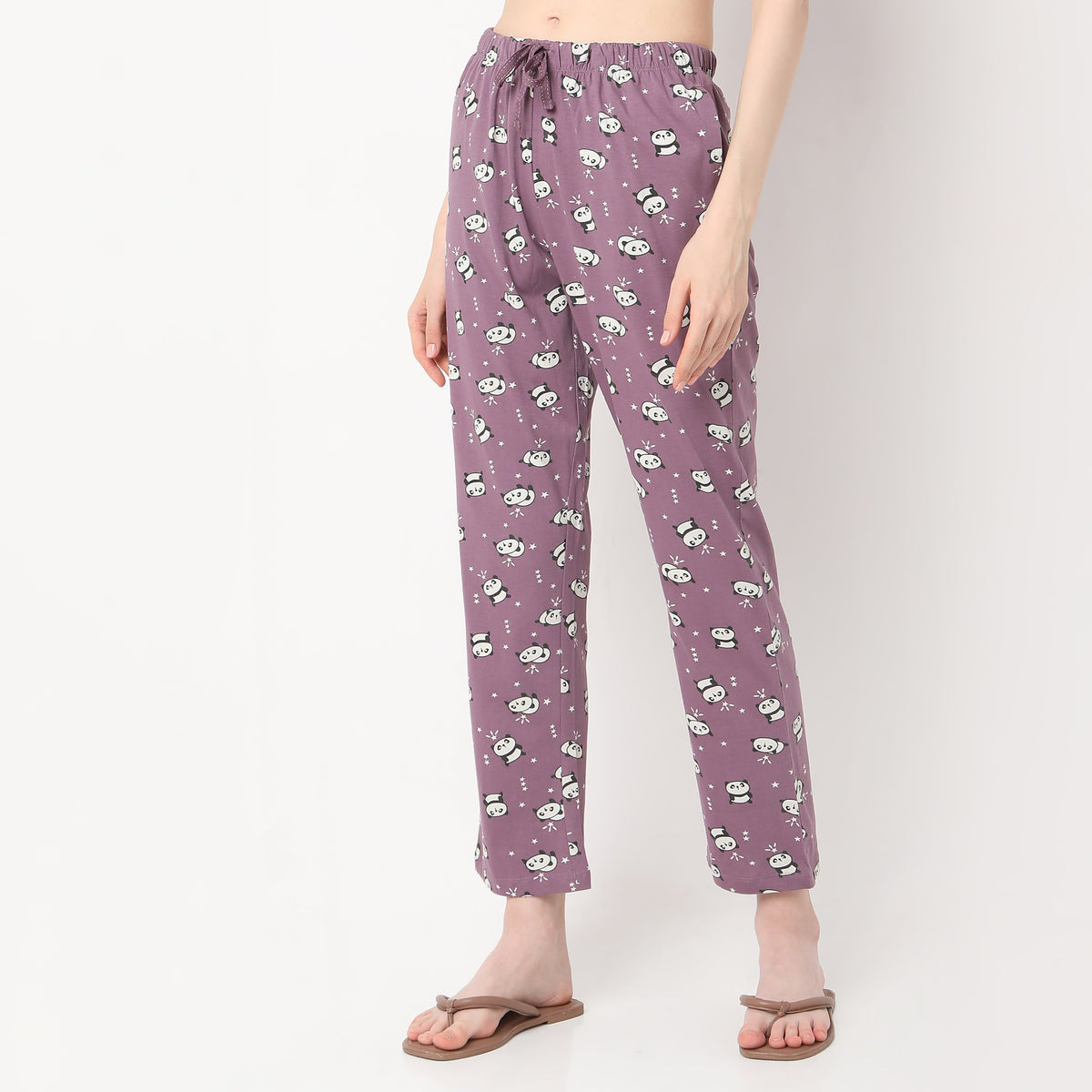 Animal Print Full Length Lounge Pyjamas