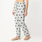 Regular Fit All Over Print Full Length Mid Rise Pyjamas