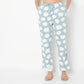 Regular Fit Printed Ankle Length Mid Rise Pyjamas